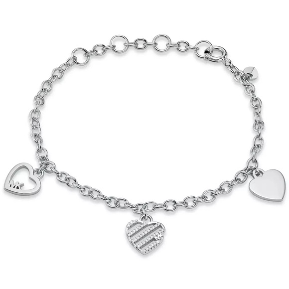 MICHAEL KORS Sterling Silver Open heart bracelet - Picture 2 of 2